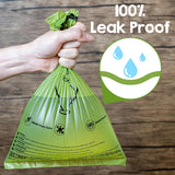 YORJA Dog Poo Bags with Dispenser & Holder, 510 Pet Poop Bags, Extra Thick and Strong 100% Leak-Proof Biodegradable Waste Bags